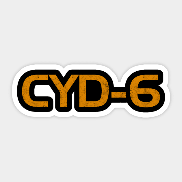 CYD-6 Sticker by ga237